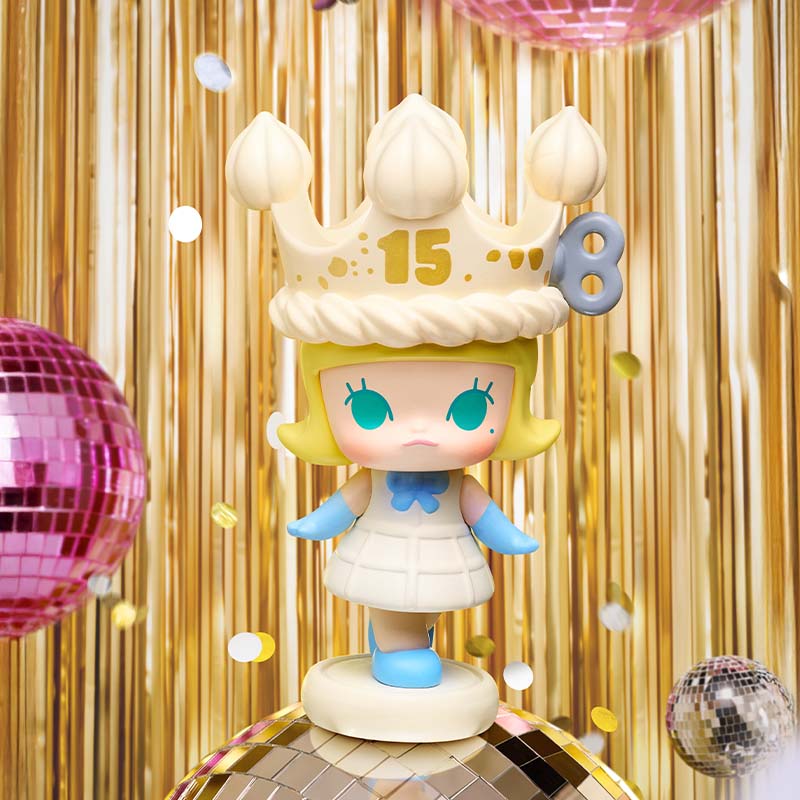 【164】POP Bean - 15th Anniversary Celebrating the Moment Series Bean Charm Blind Bag Mystery Bag Mini Toy Figure