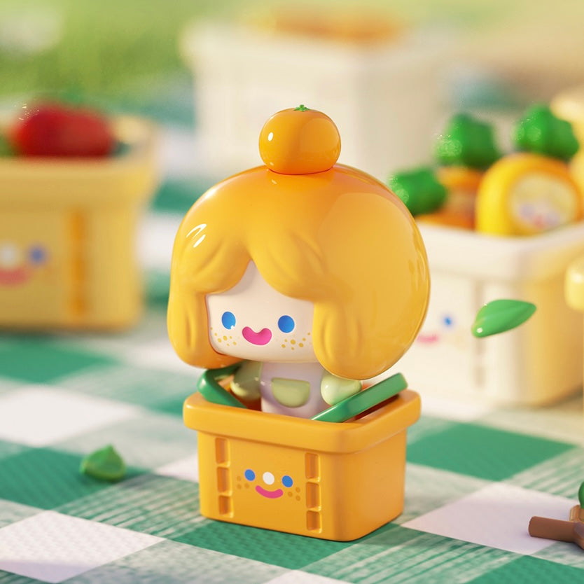 【218】Rico Bean - Picnic Happy Friends with Me Series Bean Charm Mystery Bag Blind Bag Mini Toy Figure