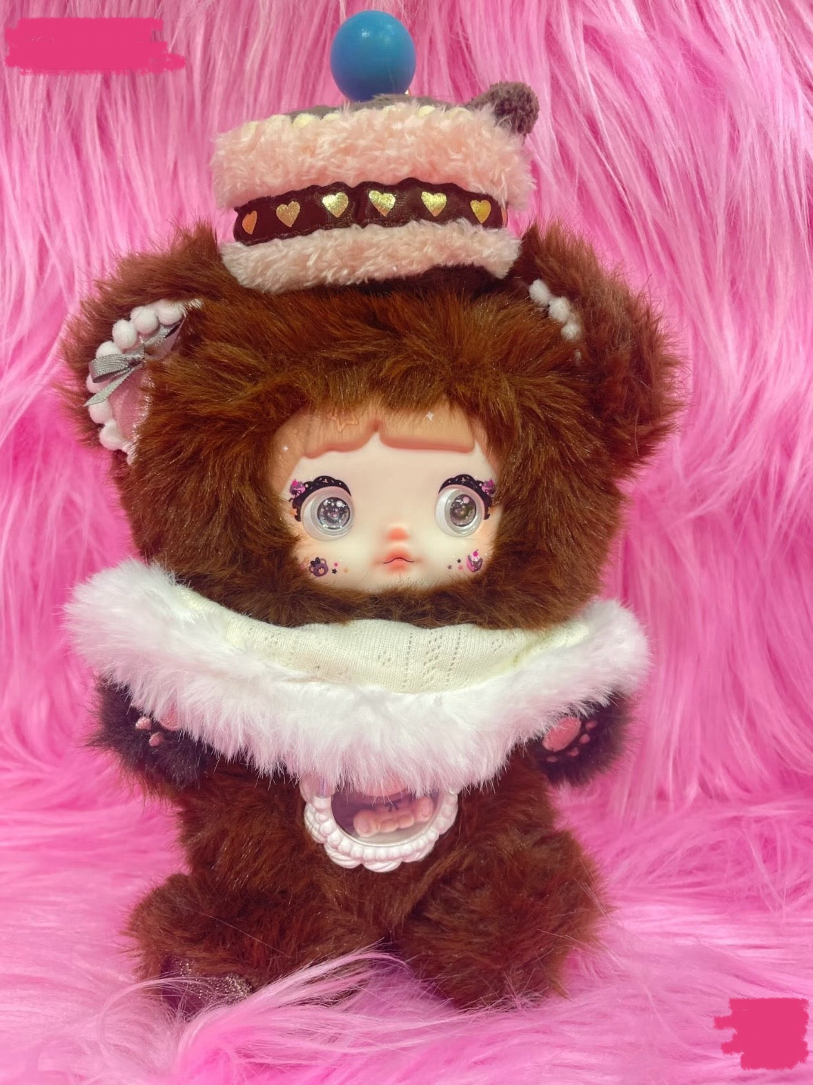 【Only 1 of each today】Amlls x Nommi Plush - Sweetheart Series Mystery Box Blind Box Toy Figure Confirmed Clear Choices