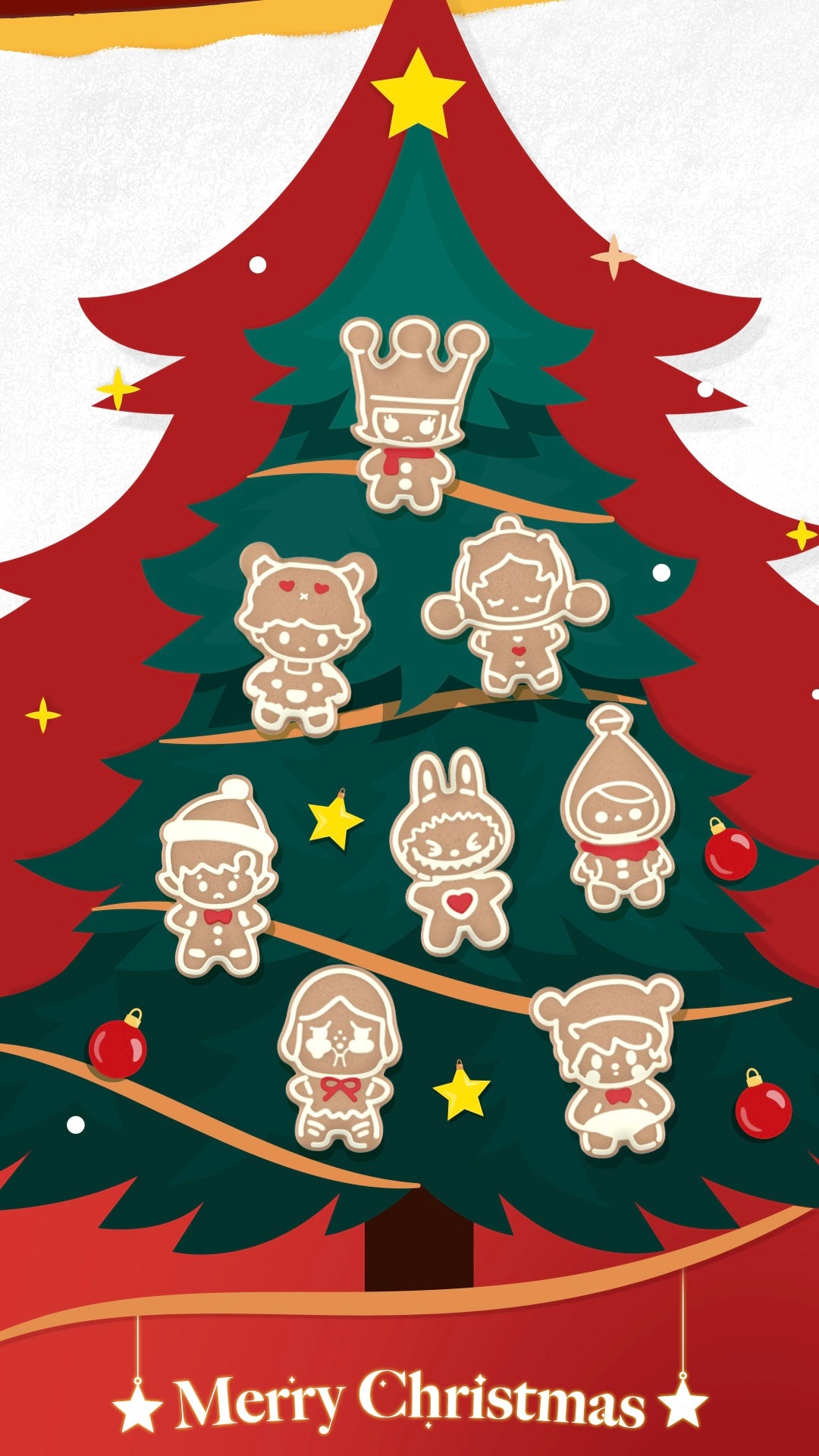 POP BEAN 13 - Gingerbread Man Series Mini Charm Toy Figure 11/24/2023