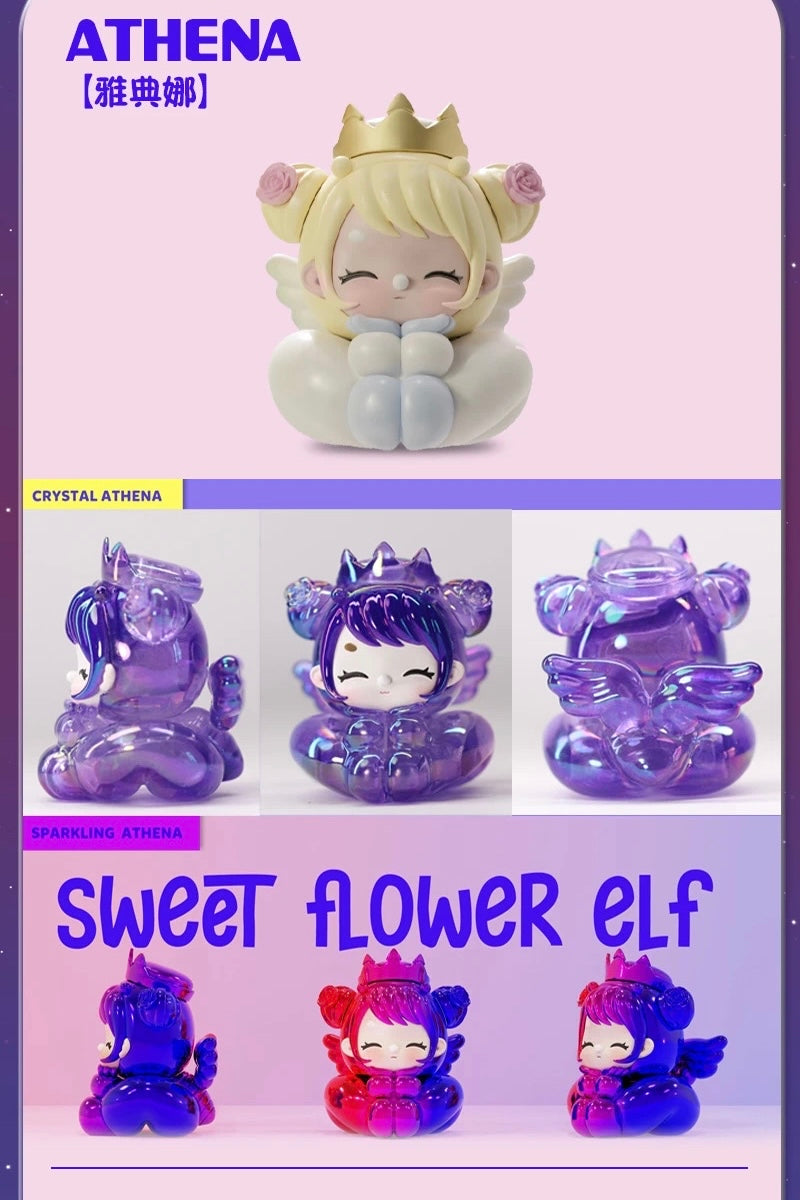 【Promotion】Sweet Flower Elf Bean Charm Mini Blind Box Small Size Toy Figure