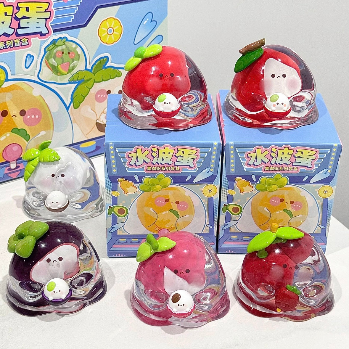 【018】 Bubble Egg - Fruit Series Mystery Box Blind Box Toy Figure