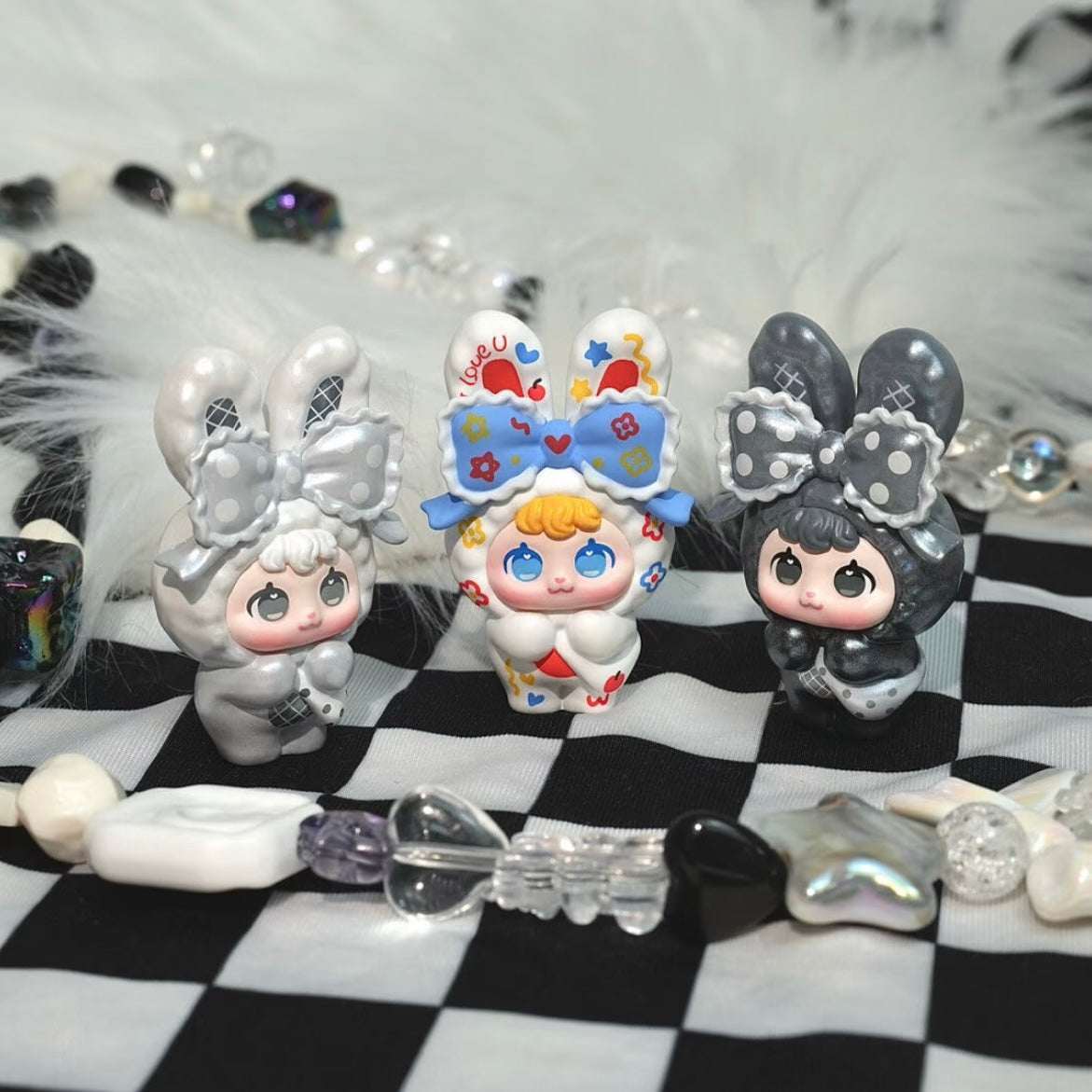 SPBOMI Bean - Traveling Rabbit Bunny Series Mystery Box Blind Box Toy Figure