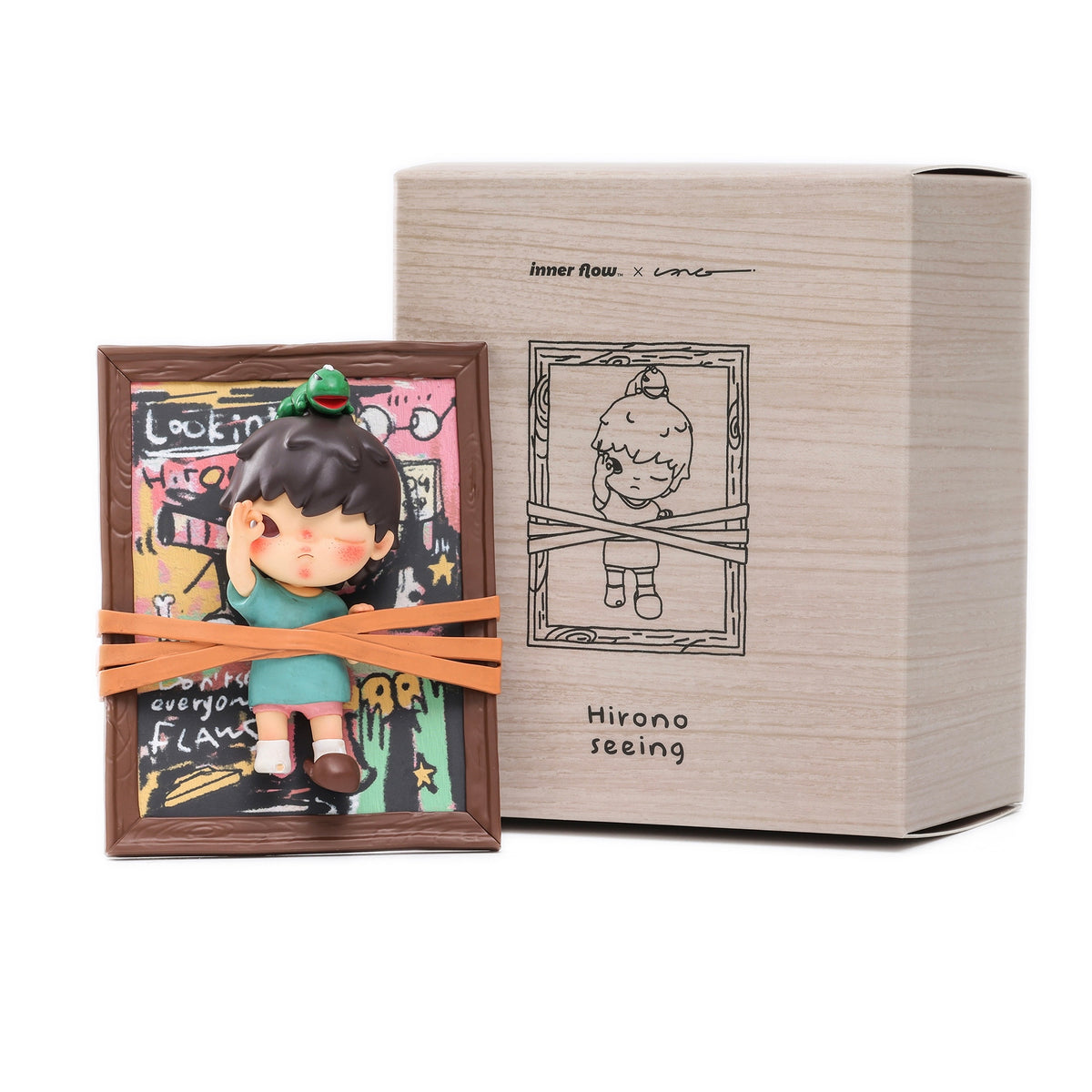 【Limited】Hirono - Listening Saying Seeing Series Figure Clear Choice Confirmed Toy Figure