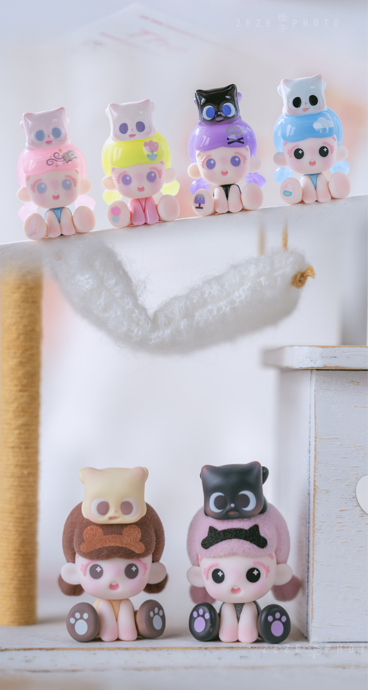 【176】Daodao Bean - Stay with Pitty All Day Series Mystery Box Blind Box Mini Toy Figure