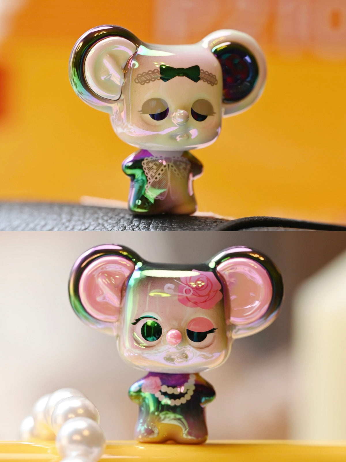 【200】MMS Mil Mouse Bean - Buttons & Weaving Mystery Bag Blind Bag Mini Toy Figure