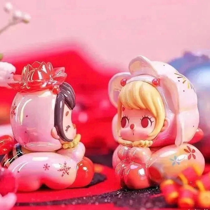 【141】ACLC Sweet Flower Elf Bean - Blossom Night Series Charm Mini Blind Box Small Size Toy Figure
