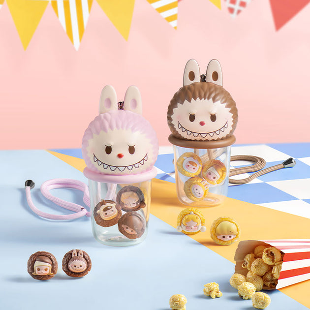Popland Beijing Limit】Popcorn Bean Set - Skullpanda Labubu Pucky