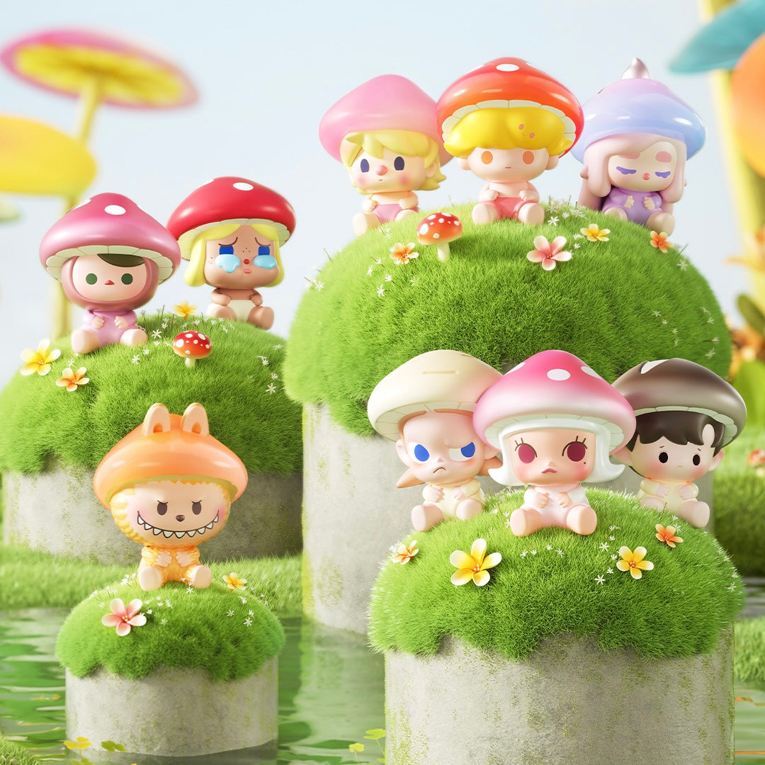 POP BEAN 37 - Mushroom Elf Series Mini Charm Toy Figure 04/12/2024