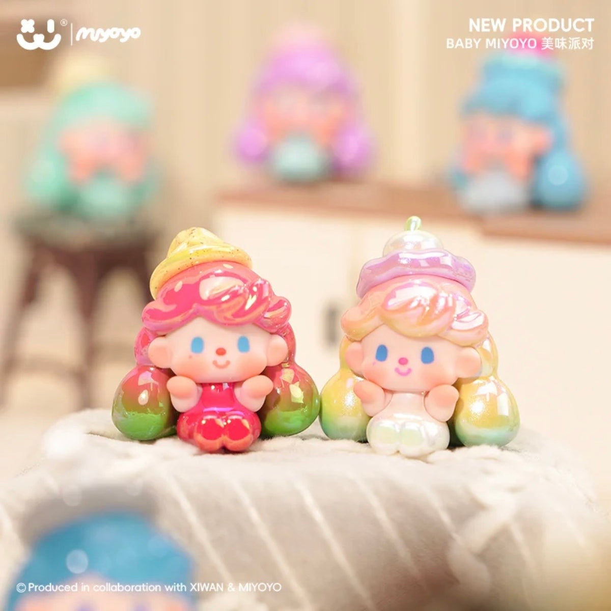 【179】Miyoyo Bean - Tasty Party Series Mystery Box Blind Box Mini Toy Figure