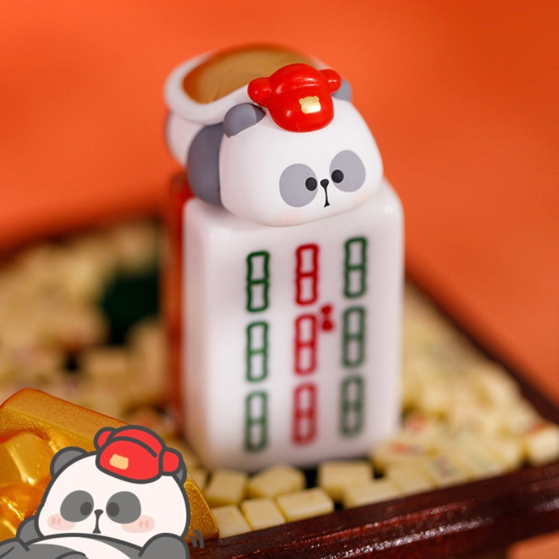 【107】Mr. Pa Bean - Fortune Mahjong Bean Charm Blind Bag Mystery Bag Mini Toy Figure