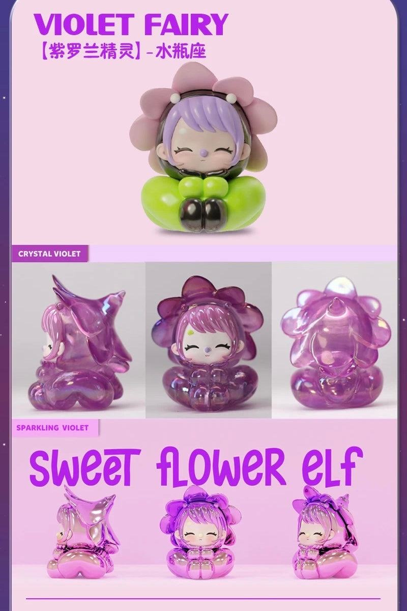 Promotion】Sweet Flower Elf Bean Charm Mini Blind Box Small Size