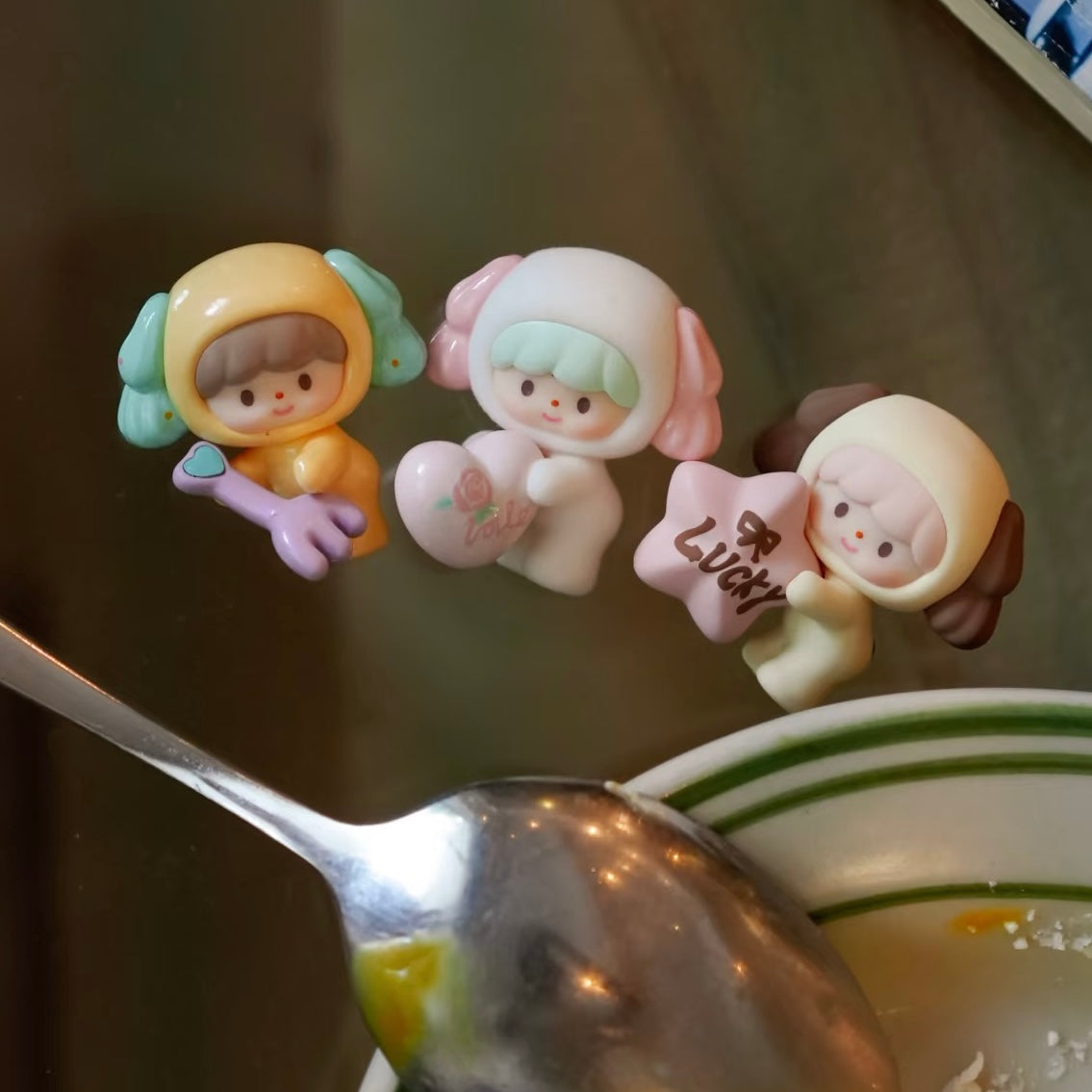 【207】 zZoton Bean UliUli - Sweet Cream Series Bean Charm Mystery Bag Blind Bag Mini Toy Figure