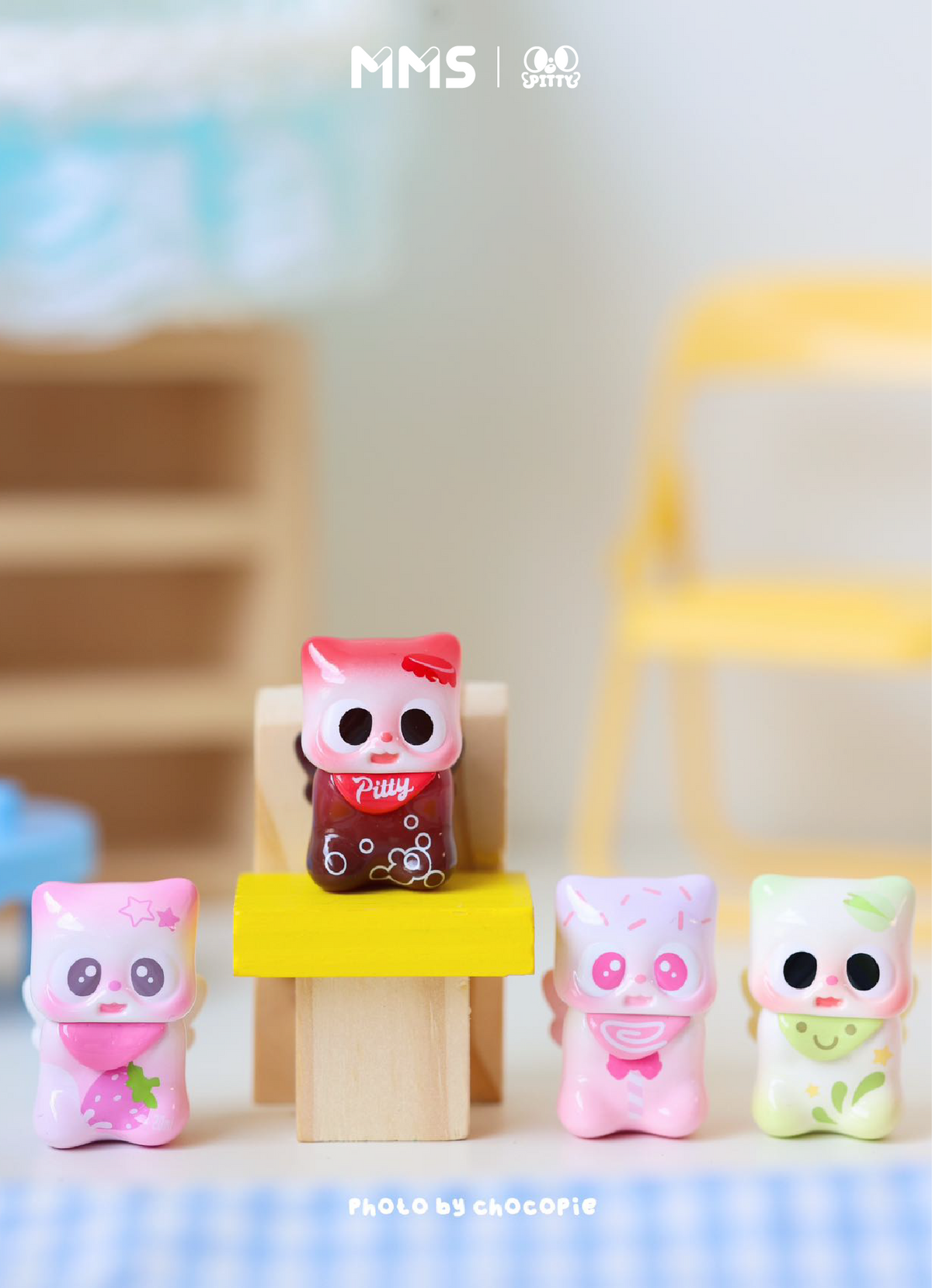 【152】Pitty Bean 5 - Snacky Paws Series Mystery Box Blind Box Mini Toy Figure Charm