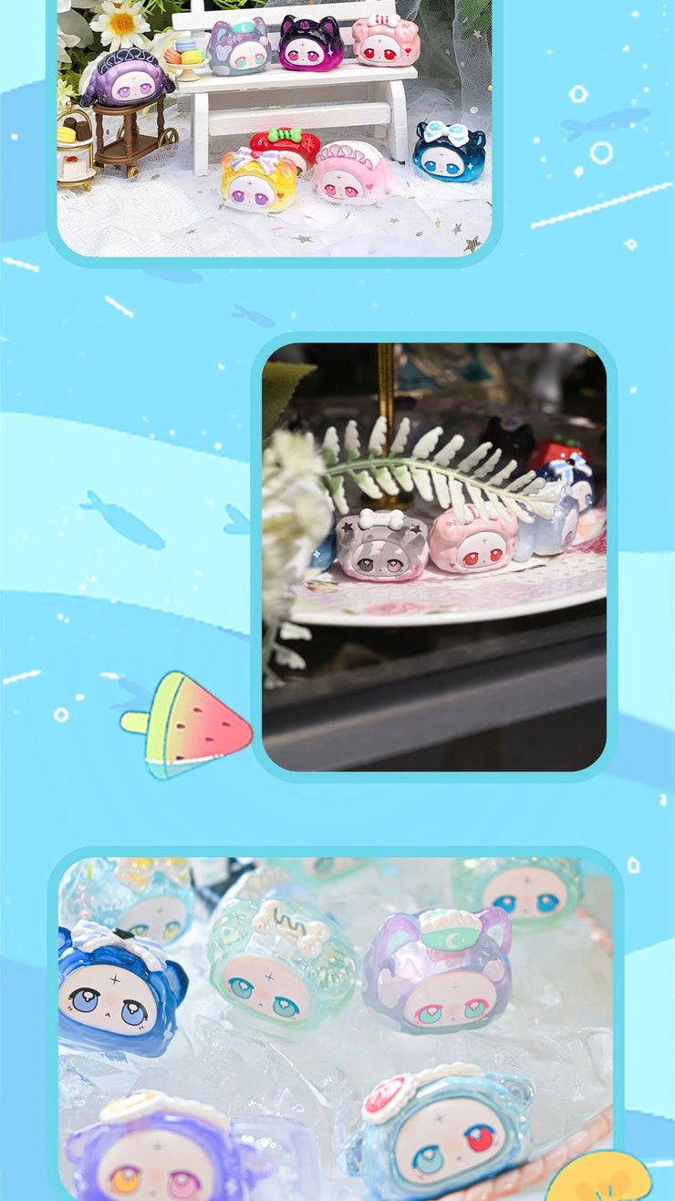 Bunny Daydream Bean 2 - Soda Bubble Party Series Mini Charm Blind Box
