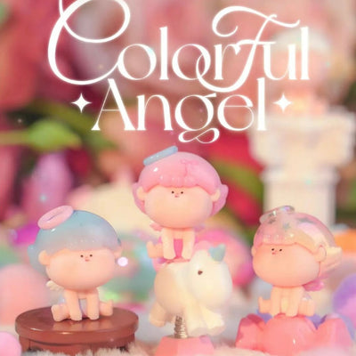 【Sitting】Amlls Angel Bean 2 - Colorful Angel Series Mystery Box Blind Box Toy Figure