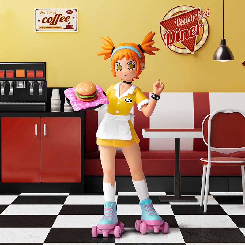 【053】Peach Riot - Rush Hour Series Mystery Box Blind Box Toy Figure