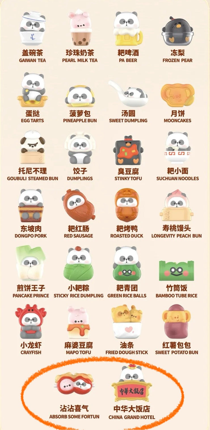 Mr. Pa Bean - Oriental Food Series Mystery Bag Blind Bag Mini Bean Charm