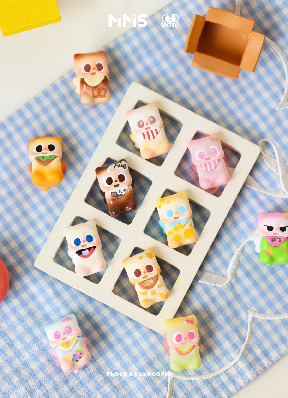 【152】Pitty Bean 5 - Snacky Paws Series Mystery Box Blind Box Mini Toy Figure Charm