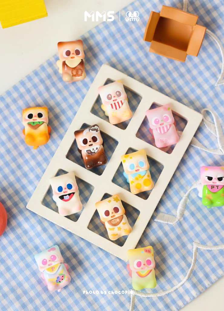 【152】Pitty Bean 5 - Snacky Paws Series Mystery Box Blind Box Mini Toy Figure Charm