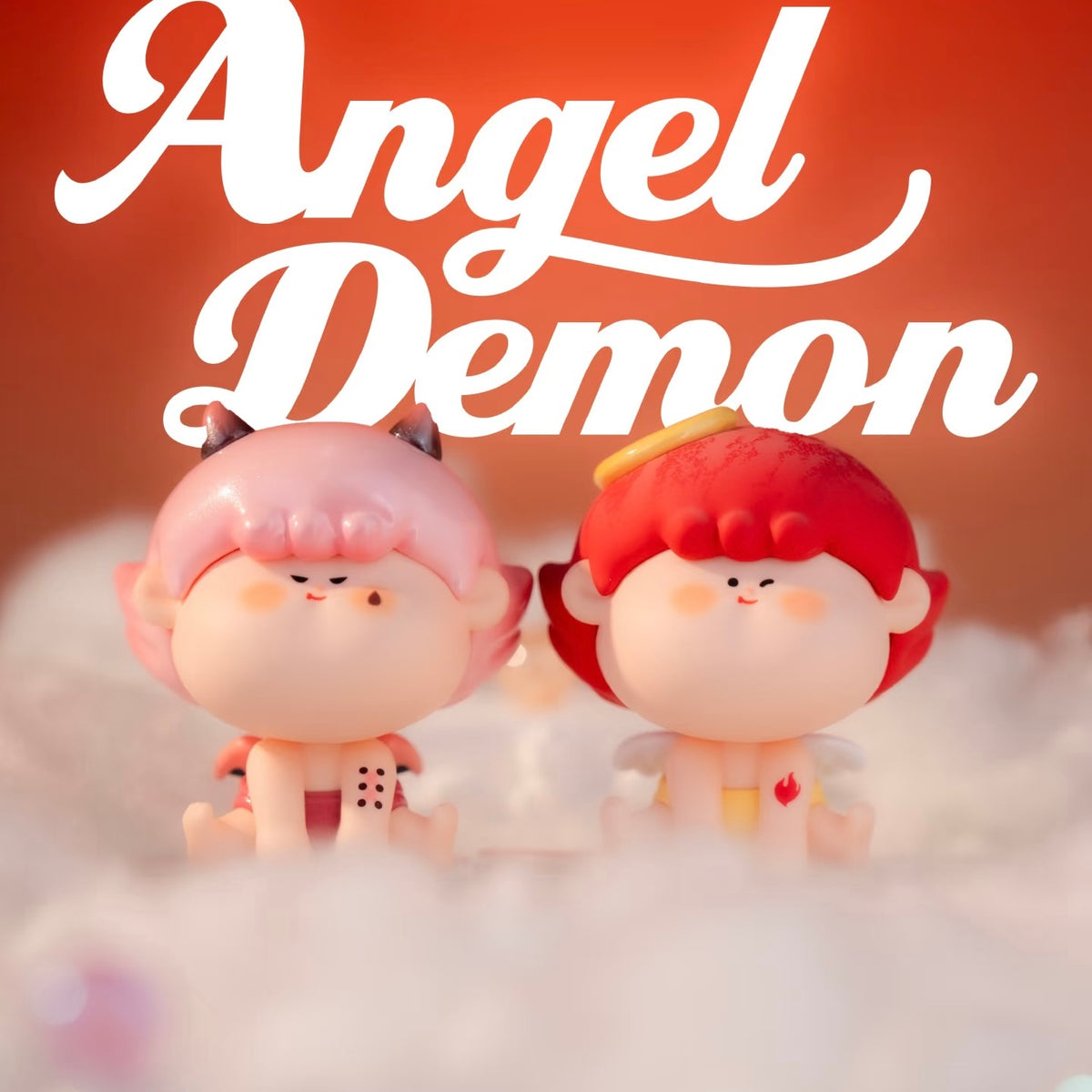 Amlls Angel Demon Series Mystery Box Blind Box Toy Figure