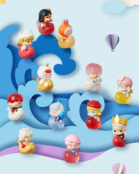 【130】POP Bean - Koi Fish Series Bean Charm Blind Bag Mystery Bag Mini Toy Figure