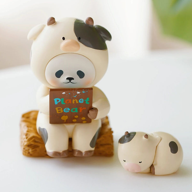 【158】Panpan Panda - Dairy Farm Series Mystery Box Blind Box Toy Figure