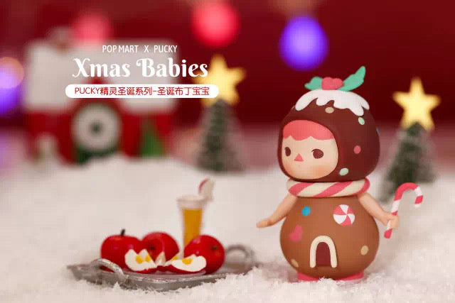 【Christmas, Discontinue】Pucky - Xmas Babies Series Mystery Box Blind Box Toy Figure