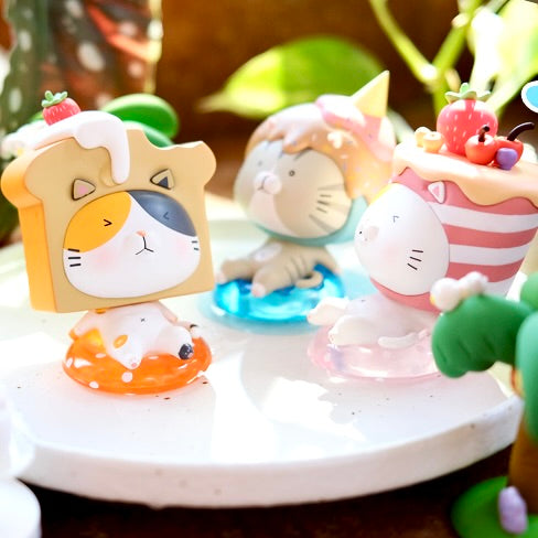 【080】Thief cat - Sweet Summer Series Mystery Box Blind Box Toy Figure