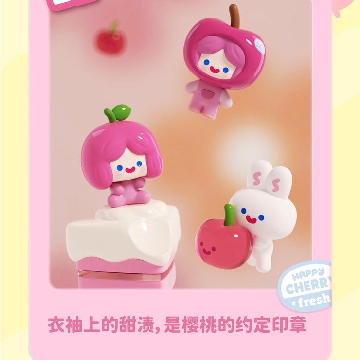 Rico Bean - Fruit Happy Friends with Me Series Bean Charm Mystery Bag Blind Bag Mini Toy Figure