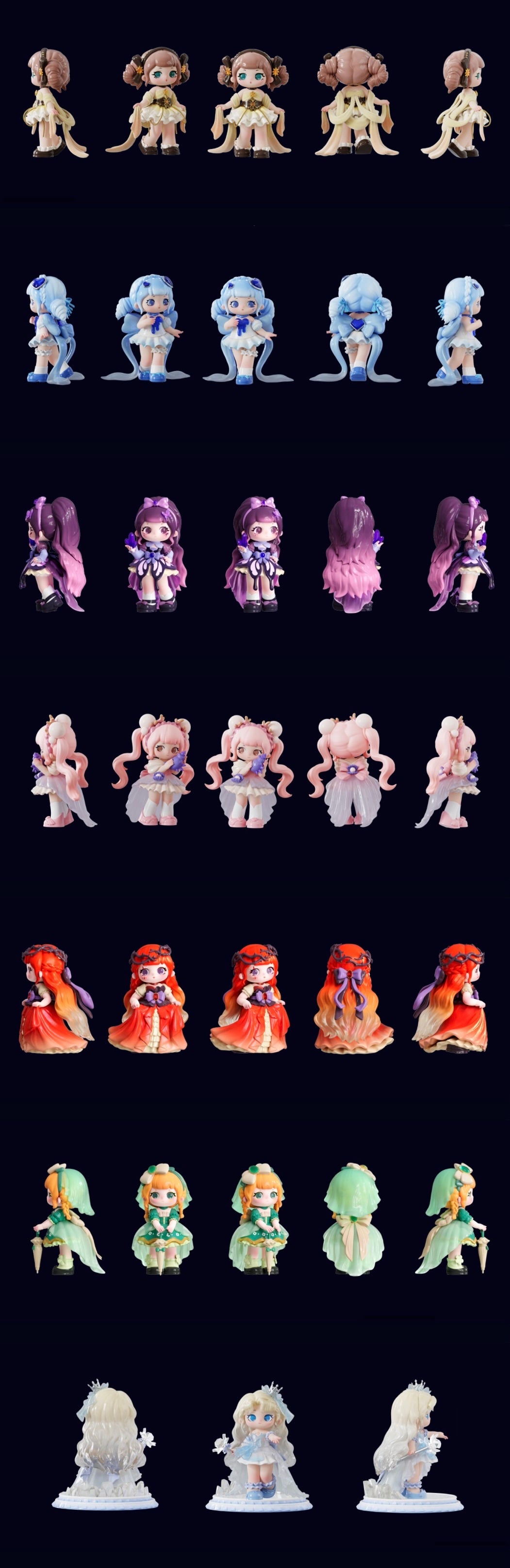 【008】Ziyuli - Dazzling Gem Series Mystery Box Blind Box Toy Figure
