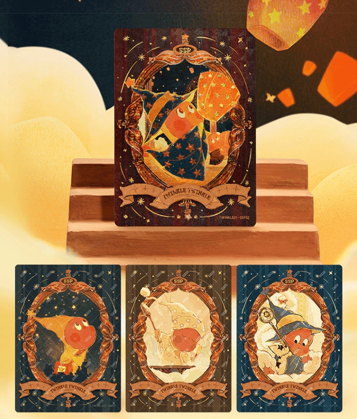 【185】Meet Twinkle Twinkle Trading Card Mystery Bag Blind Bag Popcard