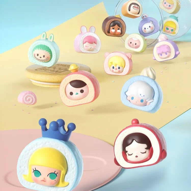POP BEAN 02 - Cake Roll Series Mini Charm Toy Figure 08/29/2022