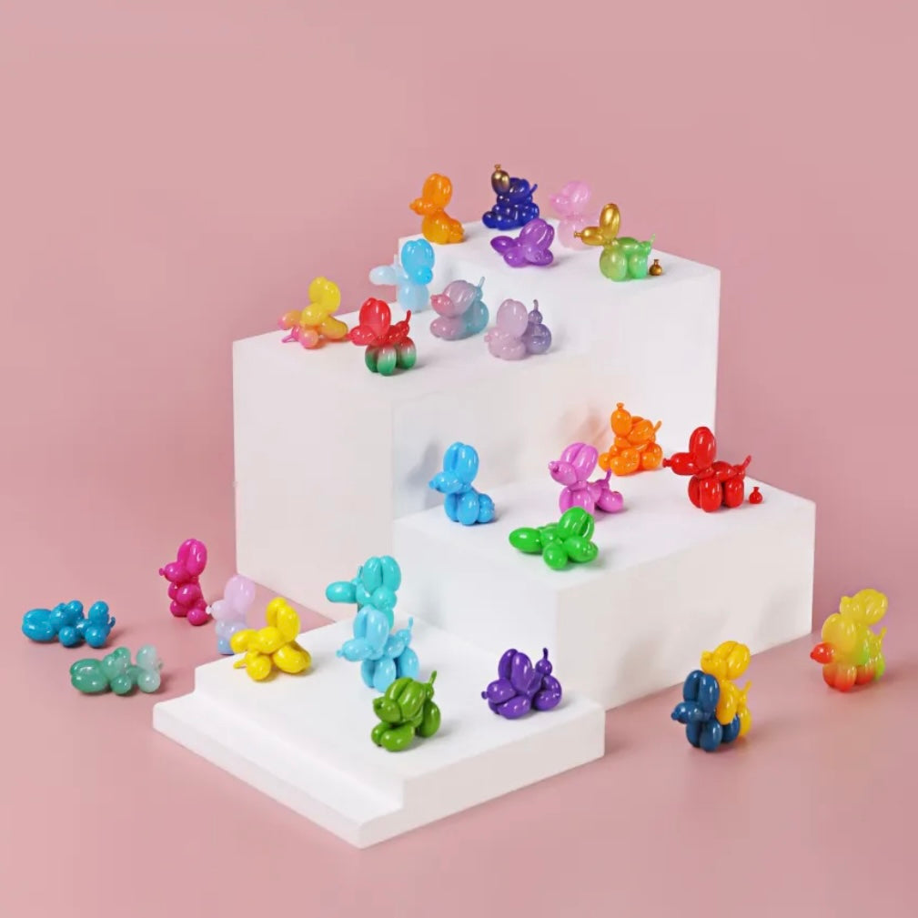 【097】 Happy Ballon Dog Bean Mystery Box Blind Box Toy Figure