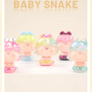 【Sale】Amlls Snake Bean - Baby Snake Series Mystery Box Blind Box Toy Figure
