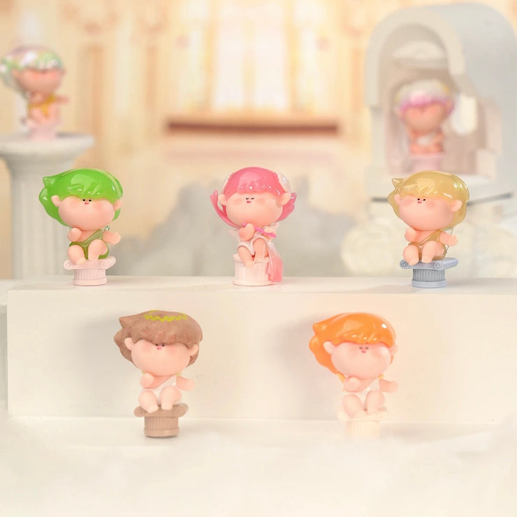 【Standing】Amlls Angel Bean 2 - Sculpture Angel Pillar Series Mystery Box Blind Box Toy Figure
