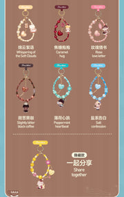 Dimoo Phone Strap - Crush on Coffee Series Mystery Box Blind Box Chain Key Ring Bag Ornament