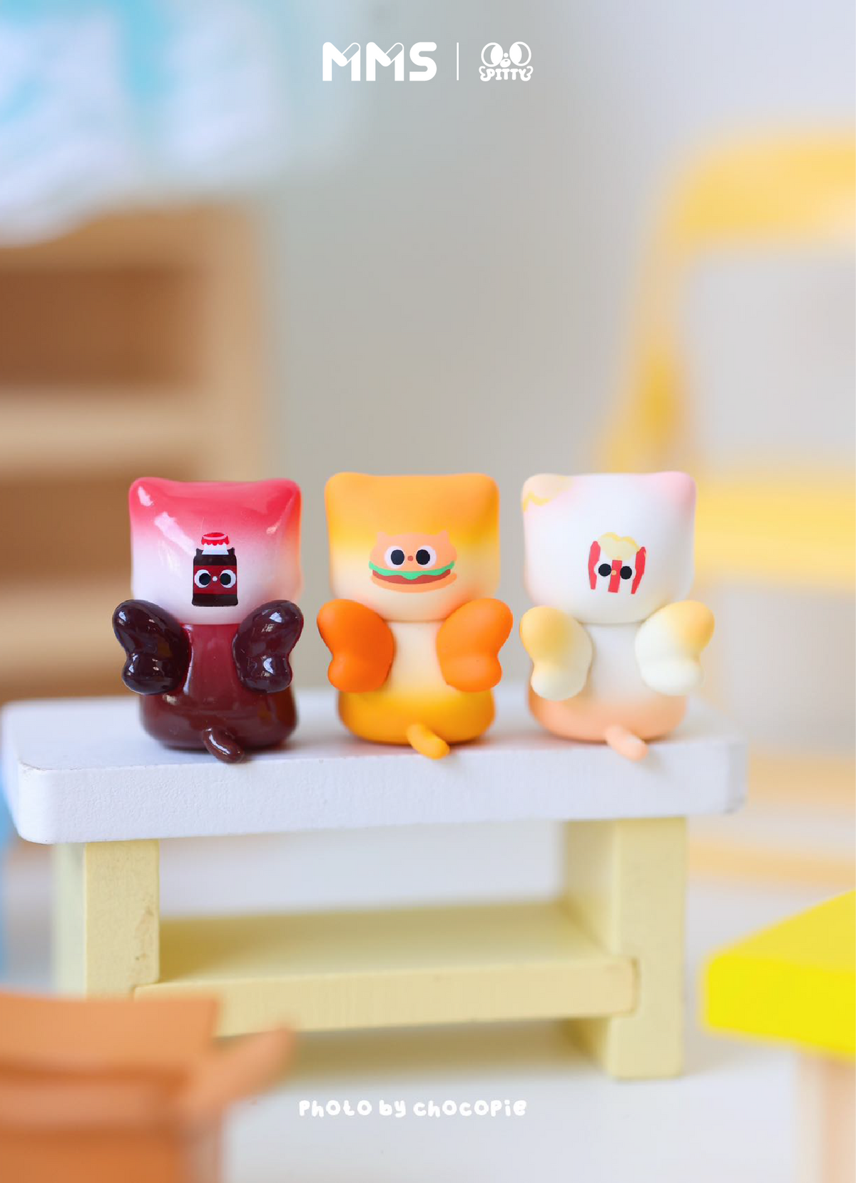 【152】Pitty Bean 5 - Snacky Paws Series Mystery Box Blind Box Mini Toy Figure Charm