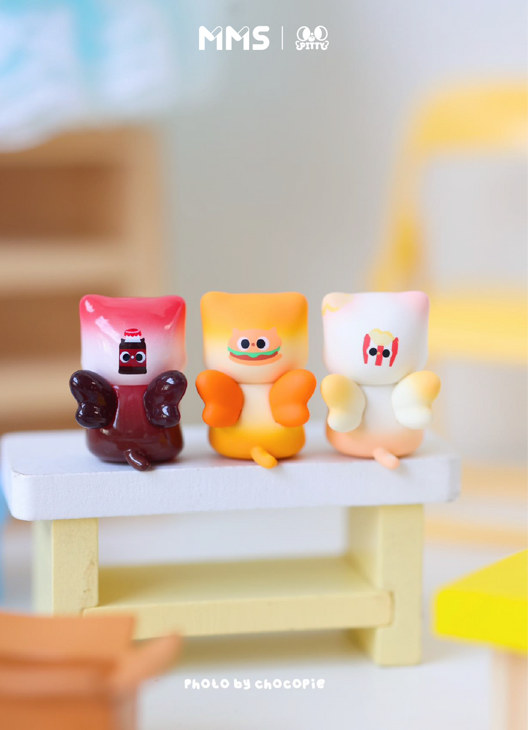 【152】Pitty Bean 5 - Snacky Paws Series Mystery Box Blind Box Mini Toy Figure Charm