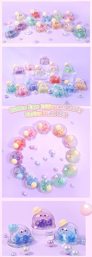 Bubble Egg Bean - Iridescent Party Series Mystery Bag Blind Bag Mini Toy Figure