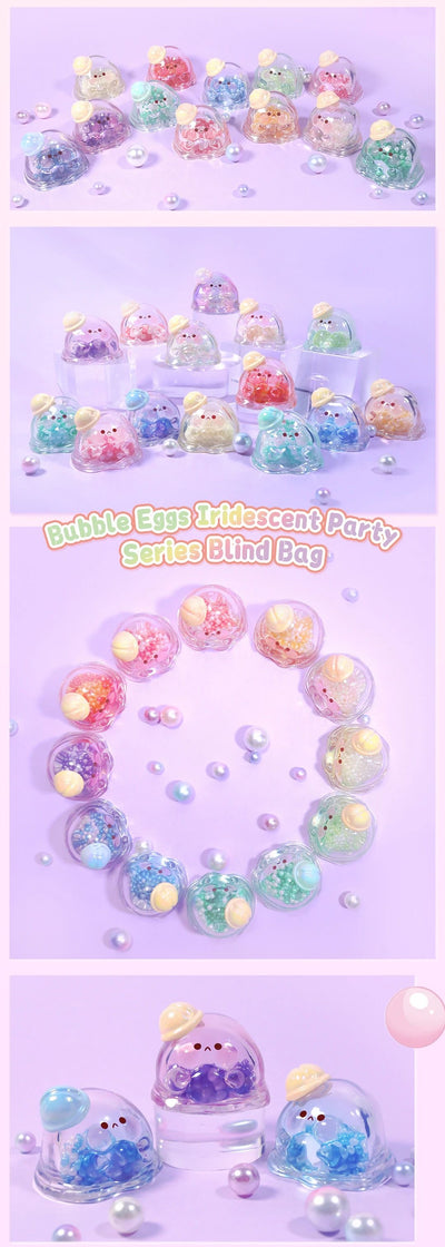 Bubble Egg Bean - Iridescent Party Series Mystery Bag Blind Bag Mini Toy Figure