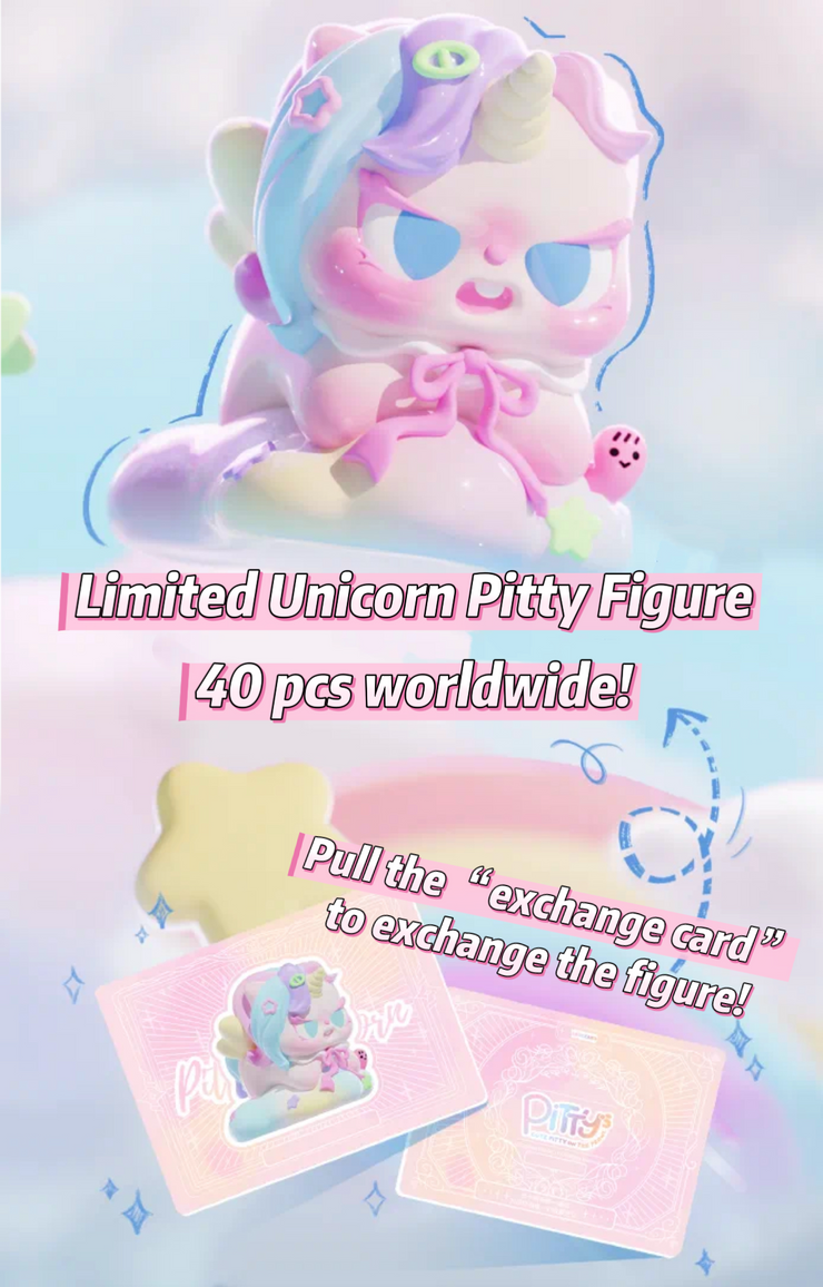 【Exchange Accessories!!!】Pitty Trading Card Series 2 Mystery Box Blind Bag Pittycard