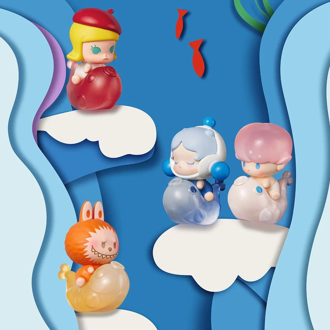 【130】POP Bean - Koi Fish Series Bean Charm Blind Bag Mystery Bag Mini Toy Figure