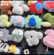 【Fluffy】Land Animal Party - Where is Unicorn Series Plush Fridge Magnet Mystery Bag Blind Bag