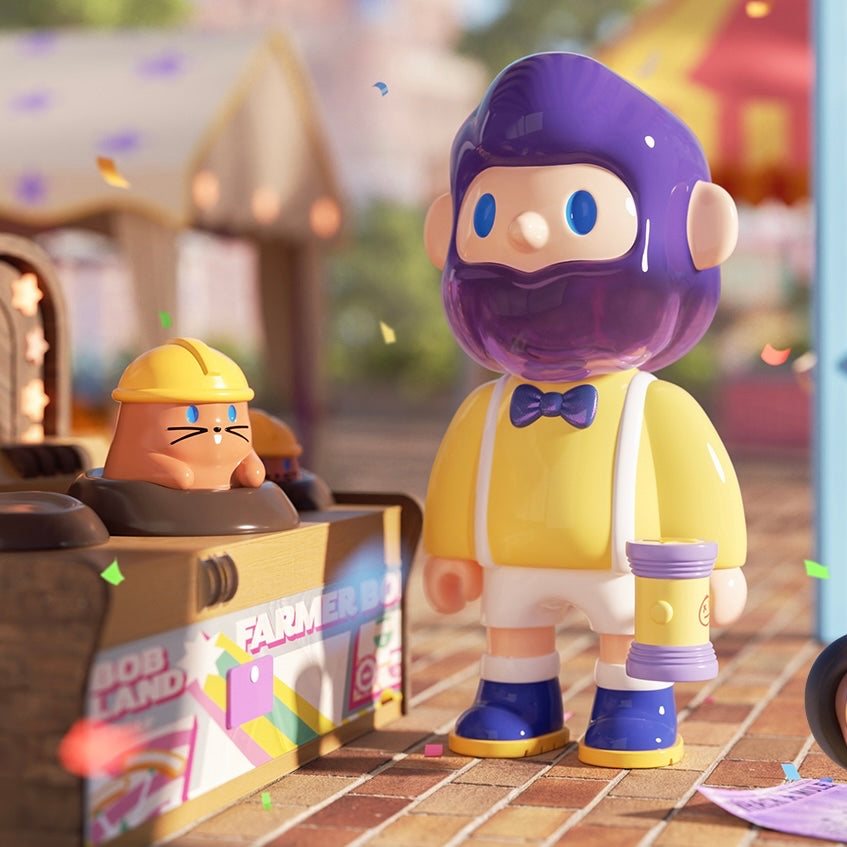 【041】Farmer Bob - Bobland Series Mystery Box Blind Box Toy Figure