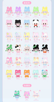 TUTUBEAR Bean - Happy Party Series Mystery Bag Blind Bag Mini Toy Figure
