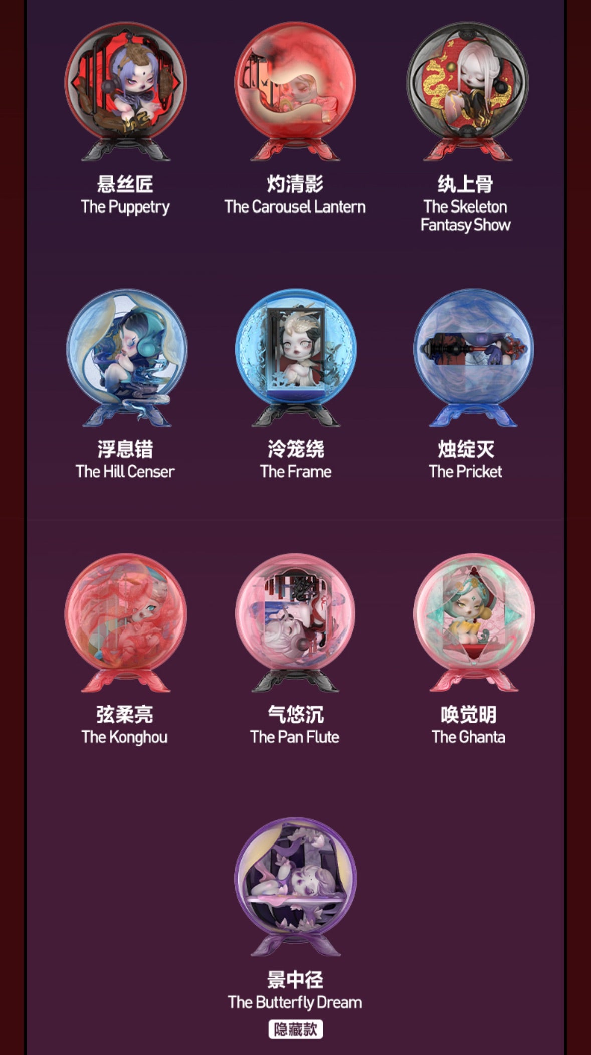 【Sale】SKULLPANDA - Mirage Series Mystery Box Blind Box Toy Figure