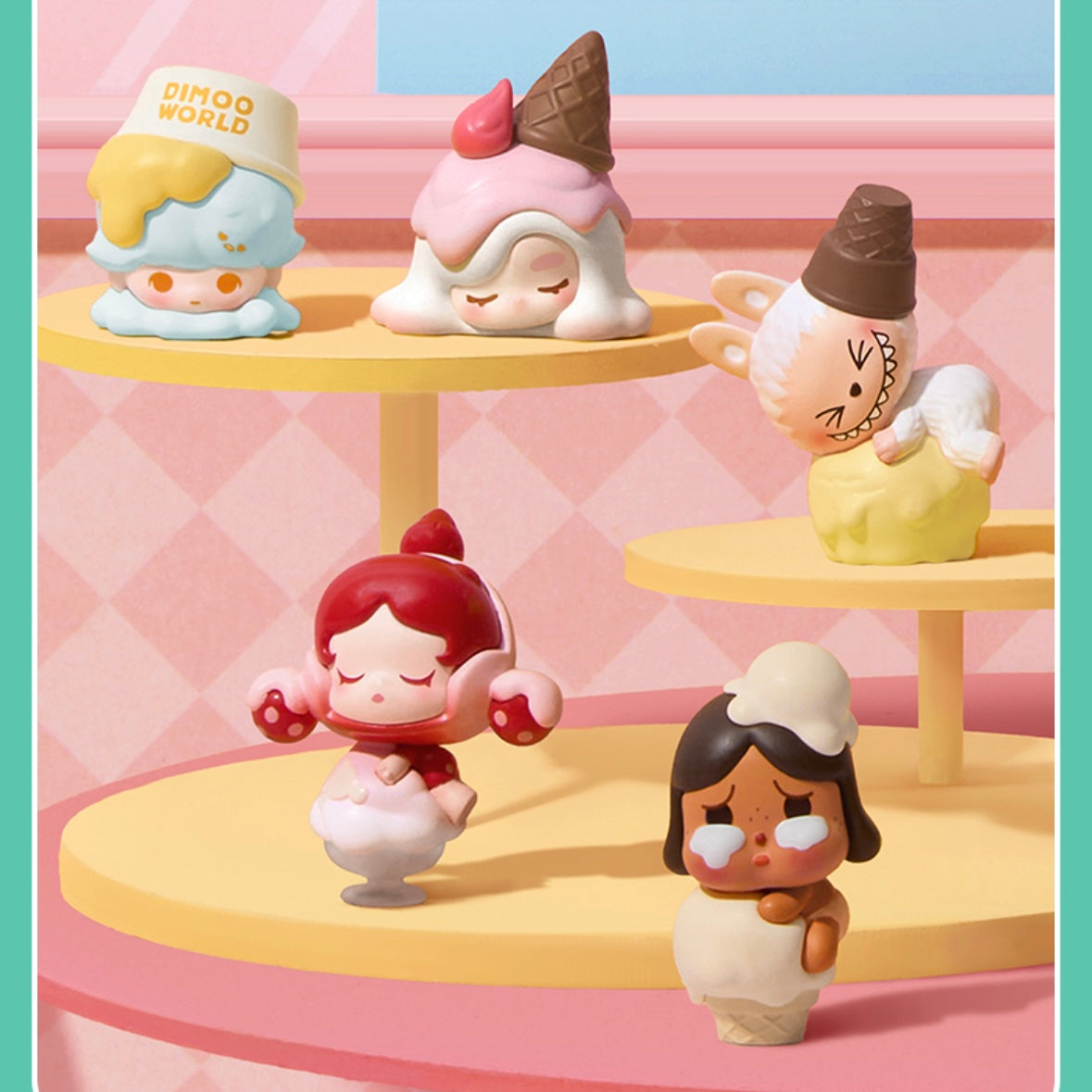 【136】POP BEAN Ice Cream Series Box Set