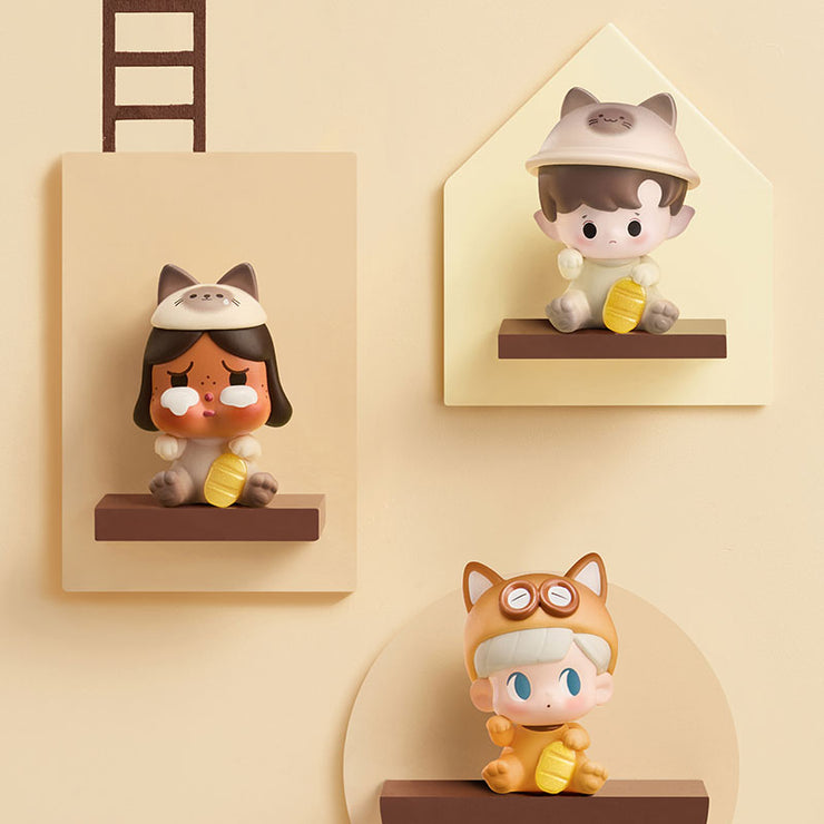 Lucky Fortune Cat Pop Bean Mystery Bag Blind Bag Mini Charm Toy
