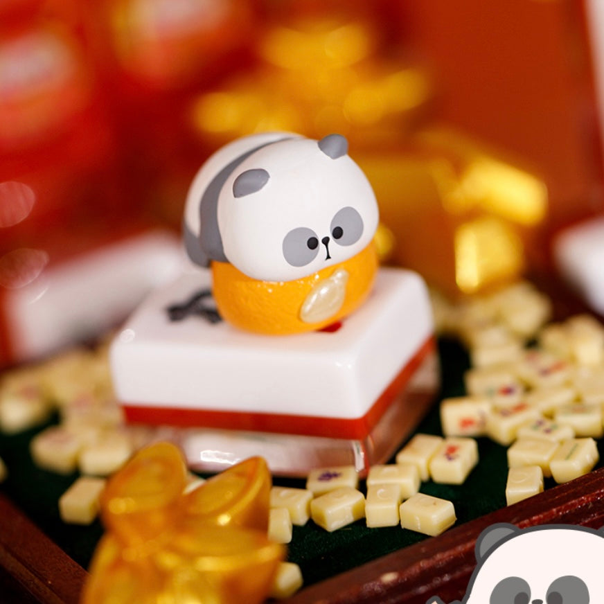 【107】Mr. Pa Bean - Fortune Mahjong Bean Charm Blind Bag Mystery Bag Mini Toy Figure